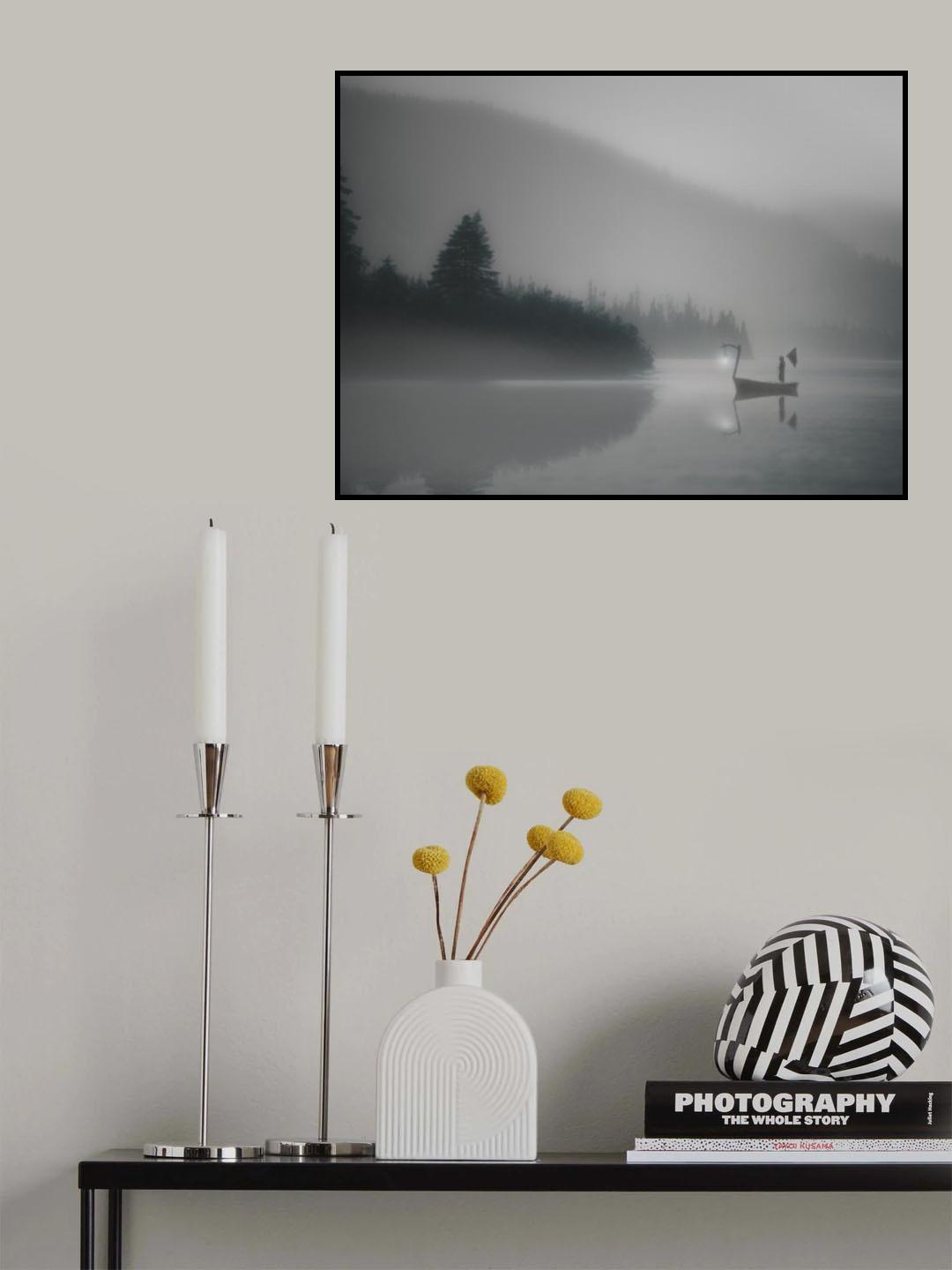 The pilgrim mists Poster och Canvastavla