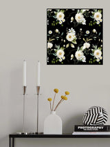 Wall Mural Wh 2 6144 Black Poster och Canvastavla