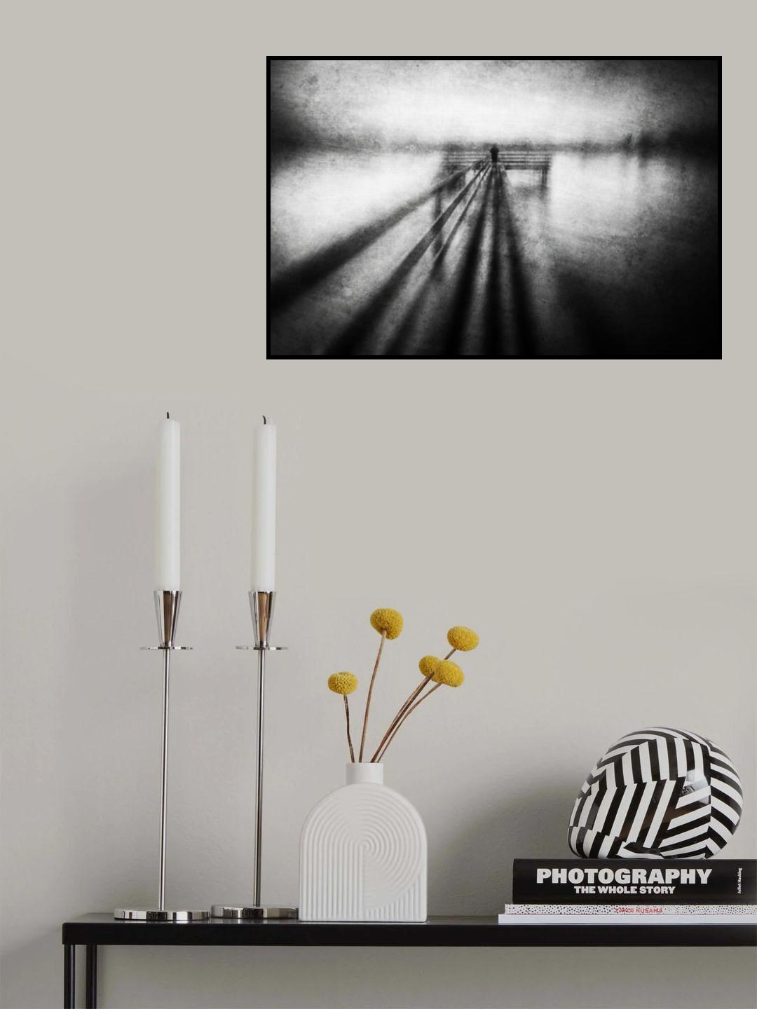Begrenzungslinienrand Poster och Canvastavla