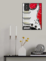 Electric guitar Poster och Canvastavla