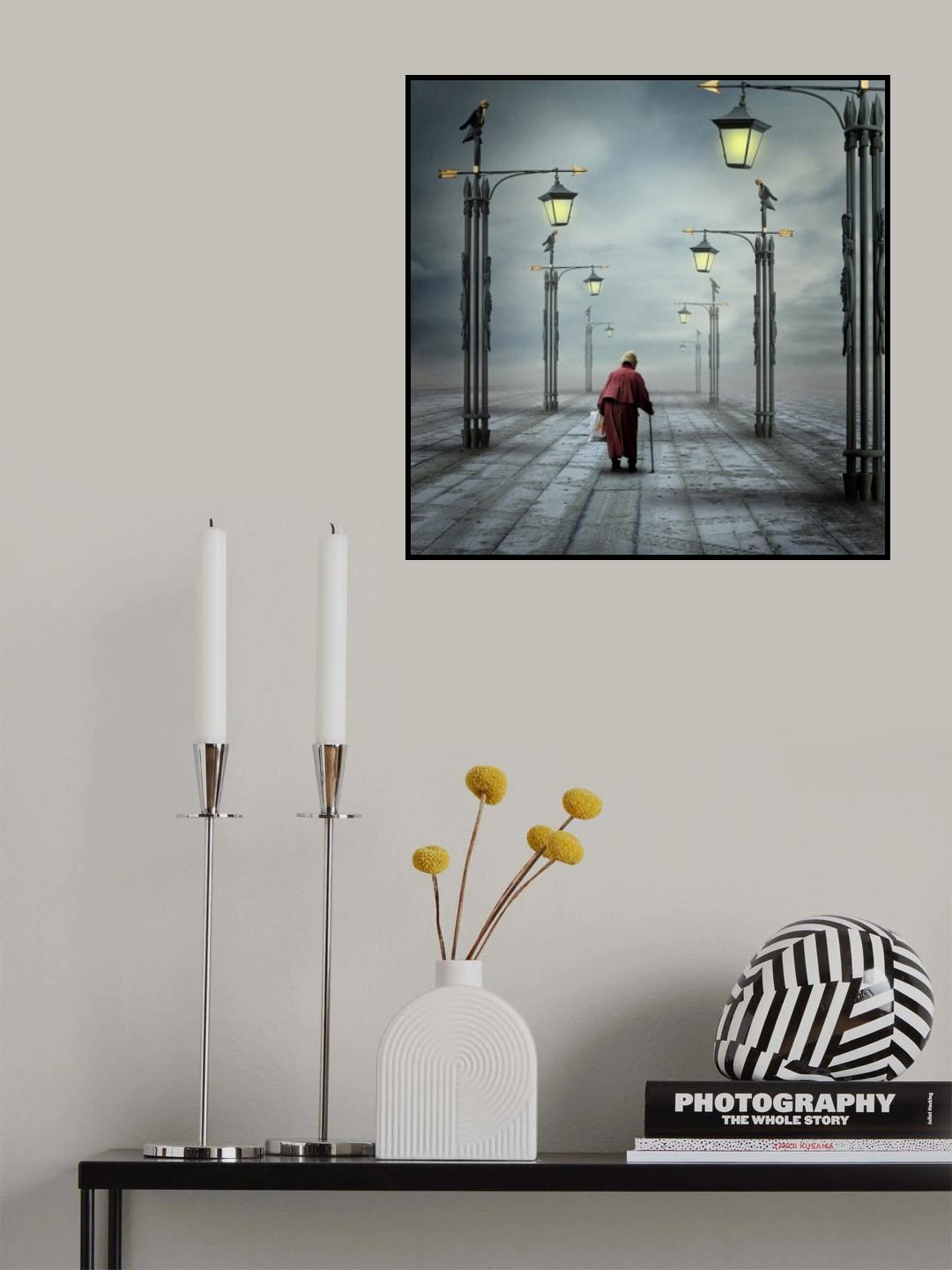 walking Poster och Canvastavla