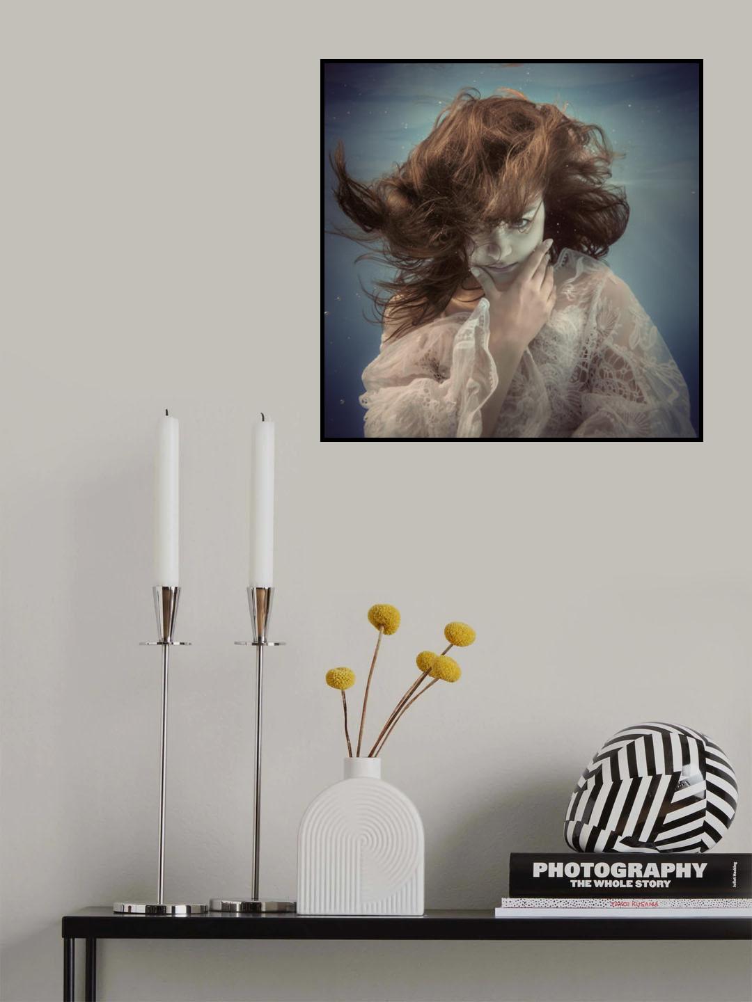 Lace of water and light Poster och Canvastavla