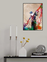 Fishing Sport Art 4 Poster och Canvastavla