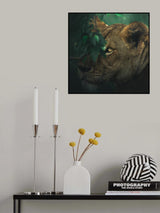Eye Contact Poster och Canvastavla