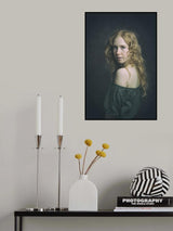 girl with red hair Poster och Canvastavla