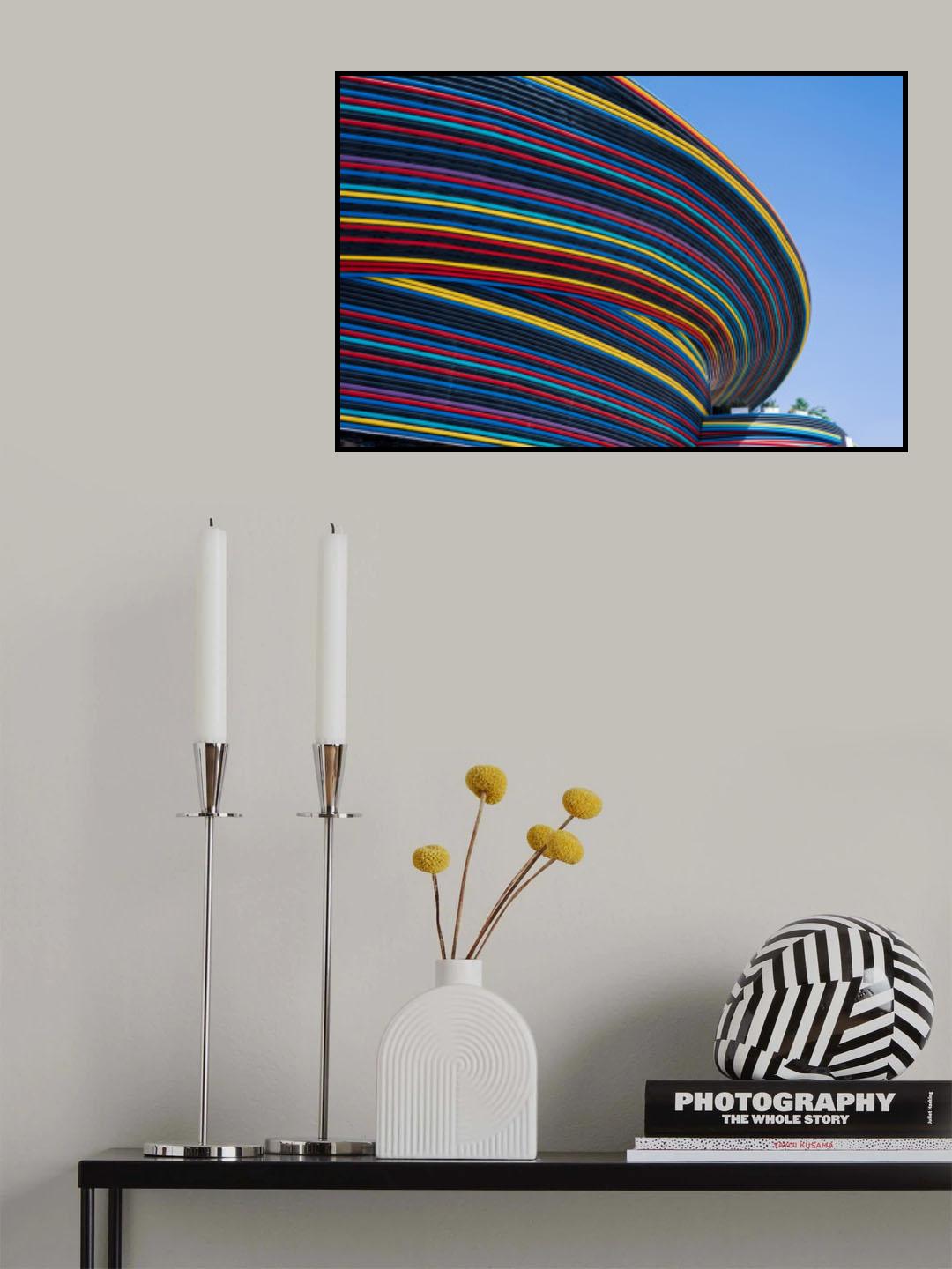 The colourful tubes Poster och Canvastavla