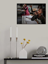 Caught up in thoughts Poster och Canvastavla
