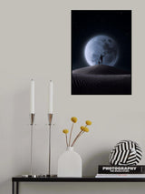 Travel to the Moon Poster och Canvastavla