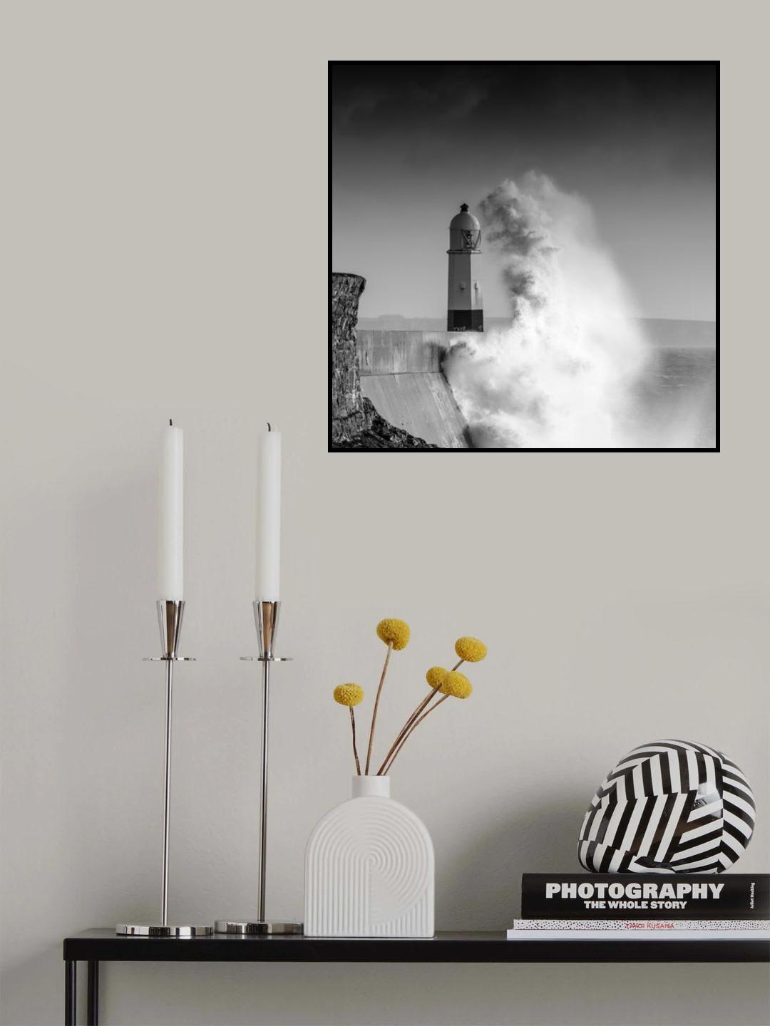Hand of Poseidon Poster och Canvastavla