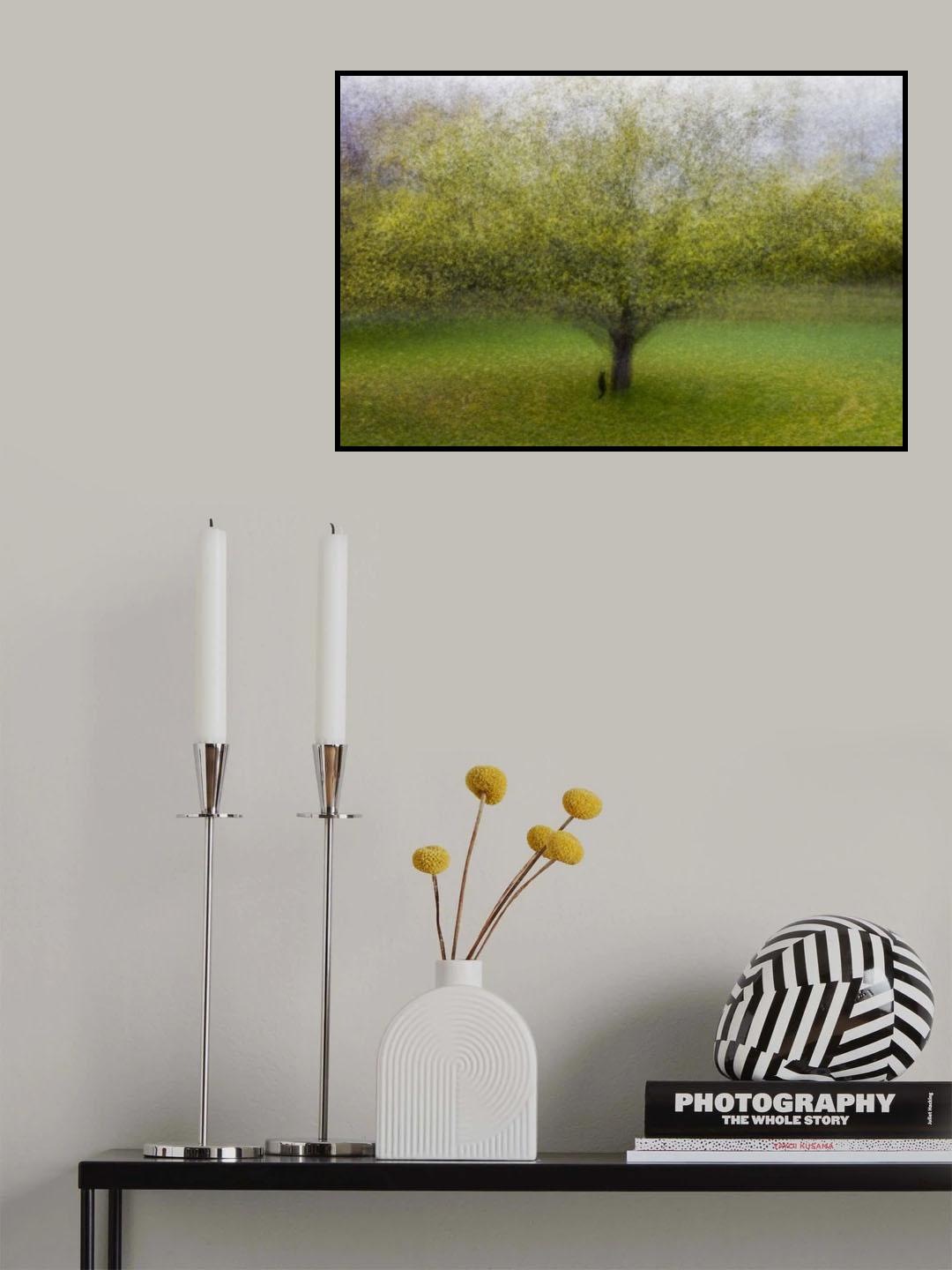The Cat by the Tree Poster och Canvastavla
