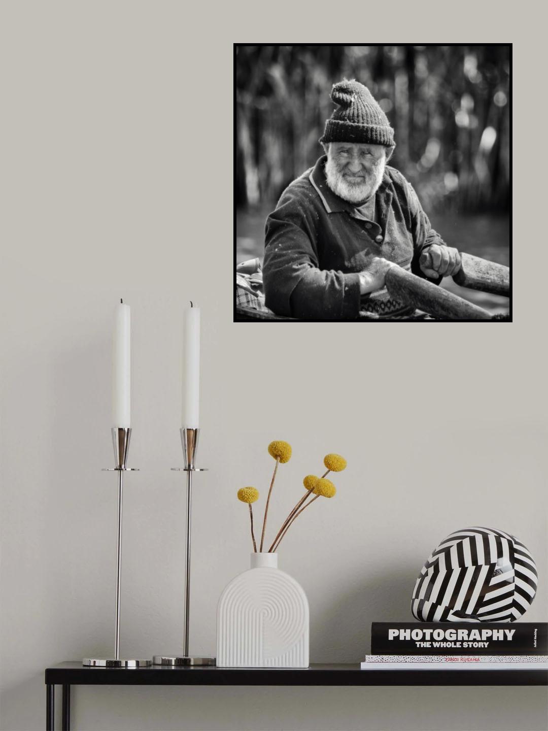 the oarsman Poster och Canvastavla