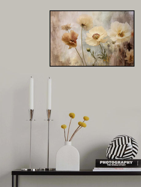 Fa Vintage Floral 82 Poster och Canvastavla