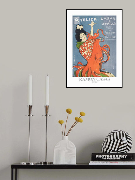 Petite Fête. Barcelona 1898 Poster och Canvastavla