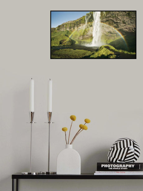 Rainbow Watefall Poster och Canvastavla