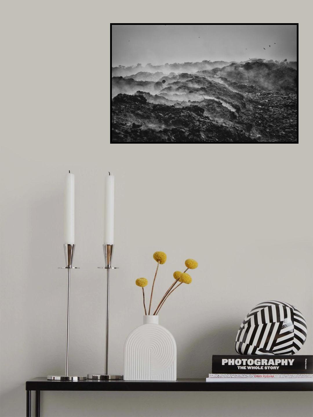 Polluted Life Poster och Canvastavla