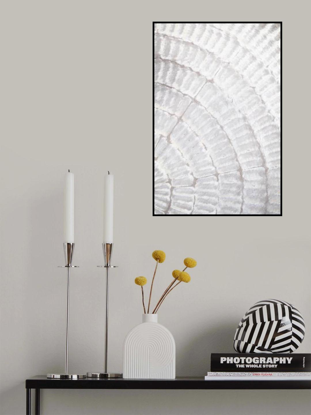 Pattern plate_grey_2 Poster och Canvastavla