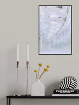 白を歩く Poster och Canvastavla