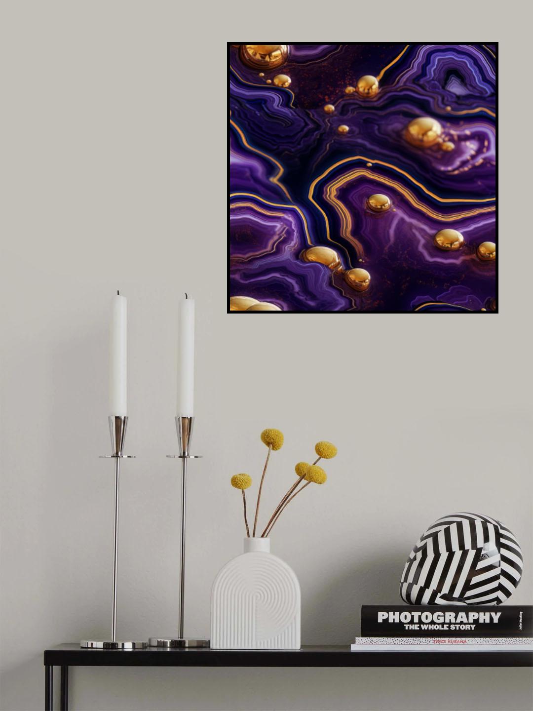 Agate 52 Poster och Canvastavla
