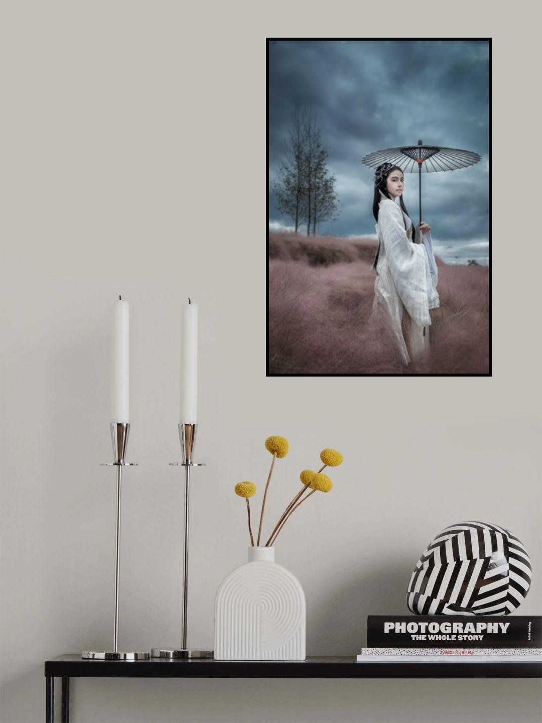 Goddess of Dark Clouds III Poster och Canvastavla