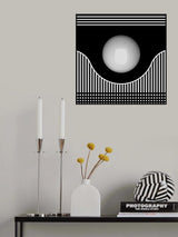 Ball, Curve and Line Poster och Canvastavla