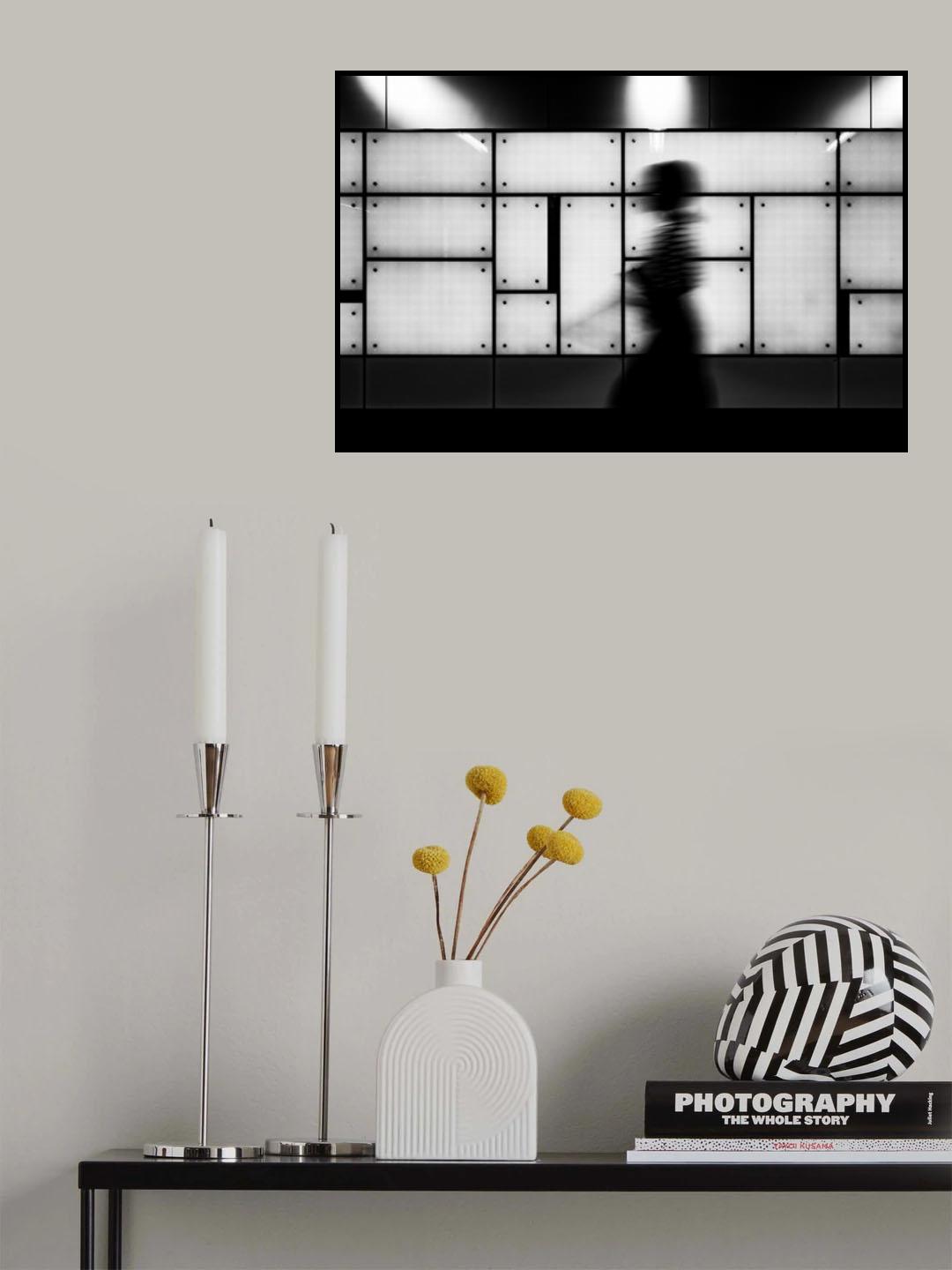 Skeleton girl Poster och Canvastavla