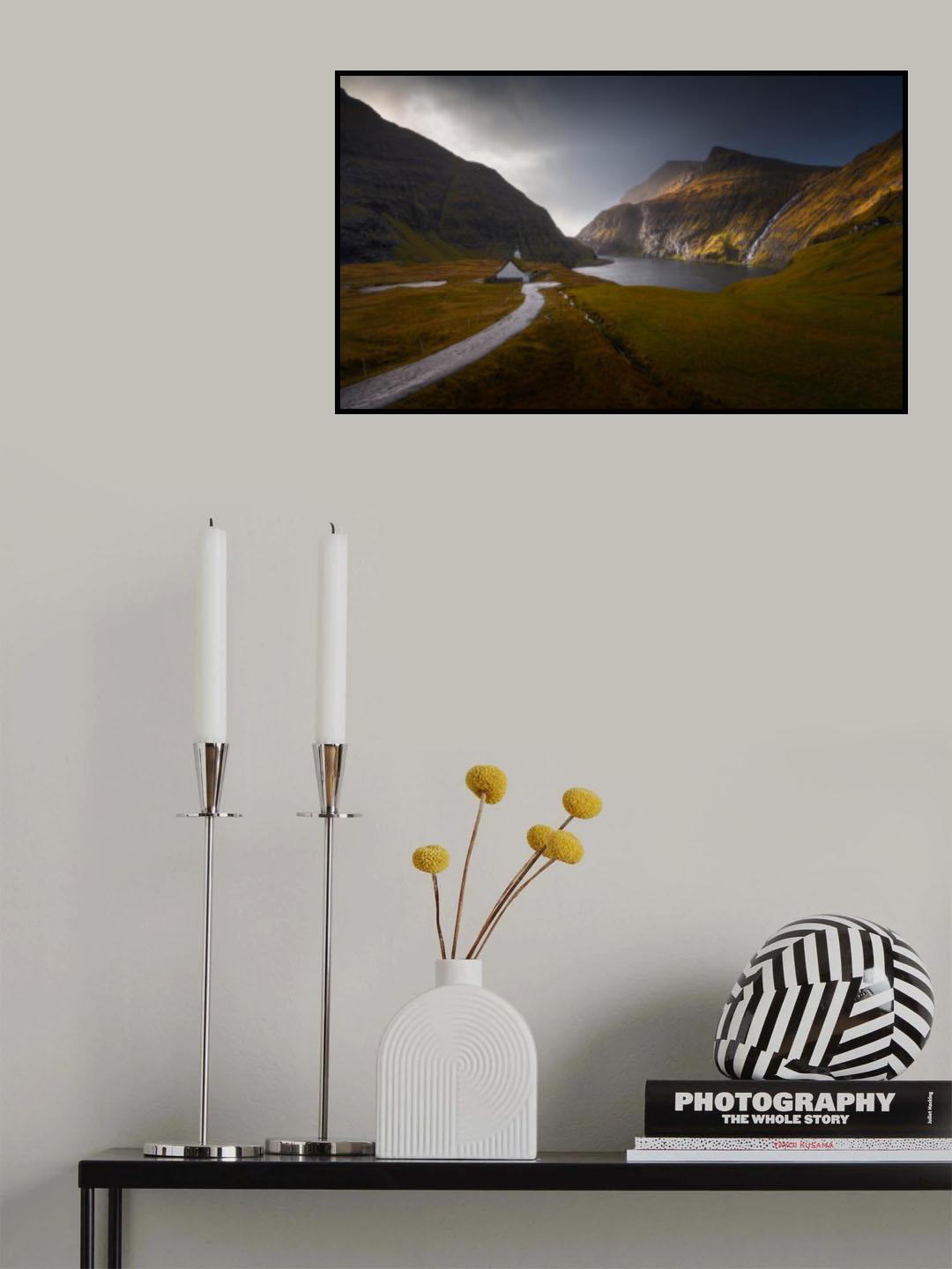 Saksun Poster och Canvastavla