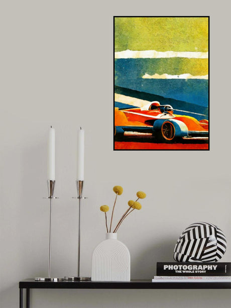 Formula 1 sport art Poster och Canvastavla