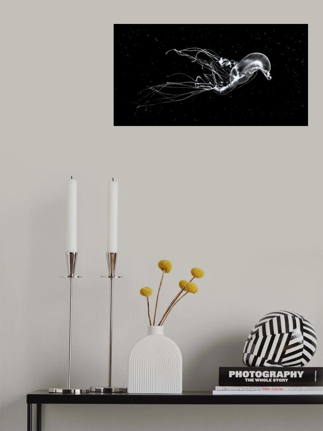 Deep Space Swim Poster och Canvastavla