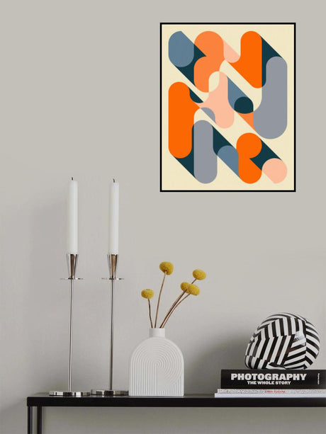 Geometrics 2 Poster och Canvastavla