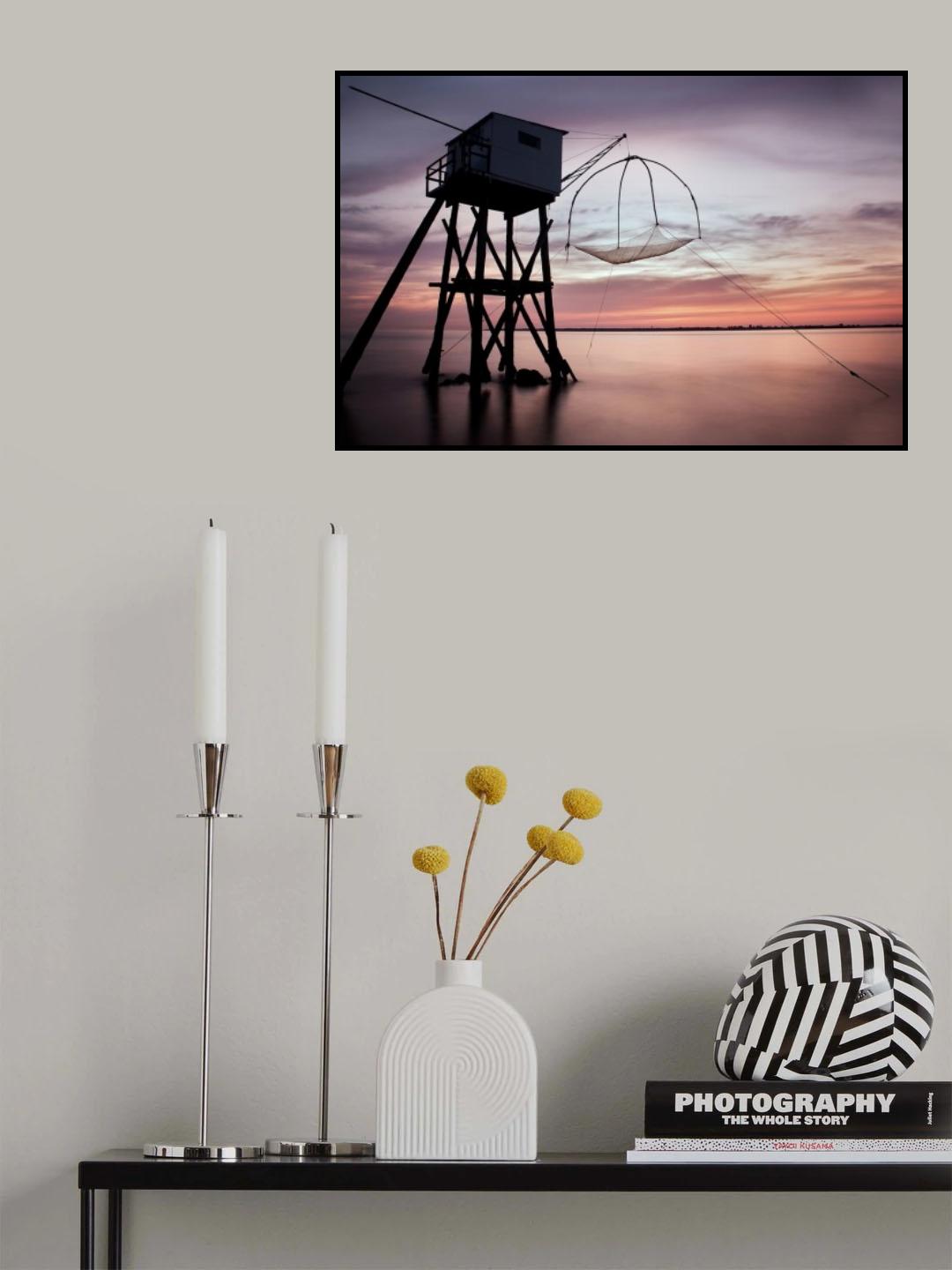 Chinese Shades Sunset Poster och Canvastavla