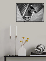 Stairs like Escher Poster och Canvastavla