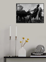 Ethiopian Mursi tribes Poster och Canvastavla