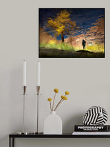 Man in Nature - Into the Canyon Poster och Canvastavla