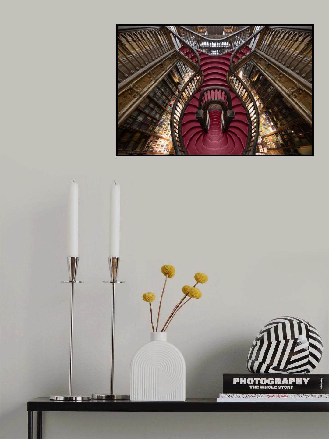 Red Gem Poster och Canvastavla