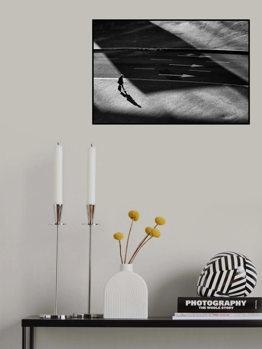 Go with the flow Poster och Canvastavla
