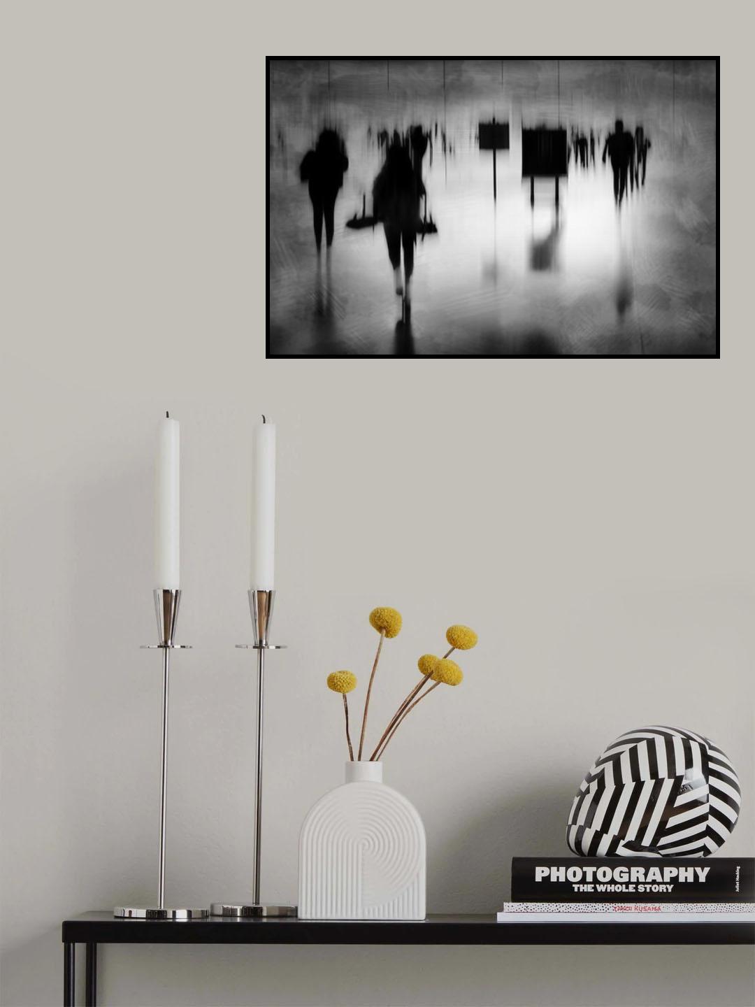 The crowd Poster och Canvastavla
