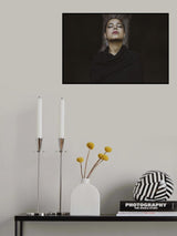 portrait of a young woman Poster och Canvastavla