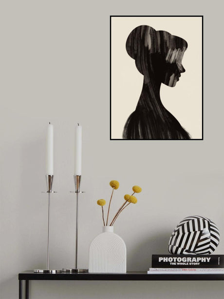 Silhouette Sketch Poster och Canvastavla