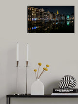 Damrak, Amsterdam Poster och Canvastavla