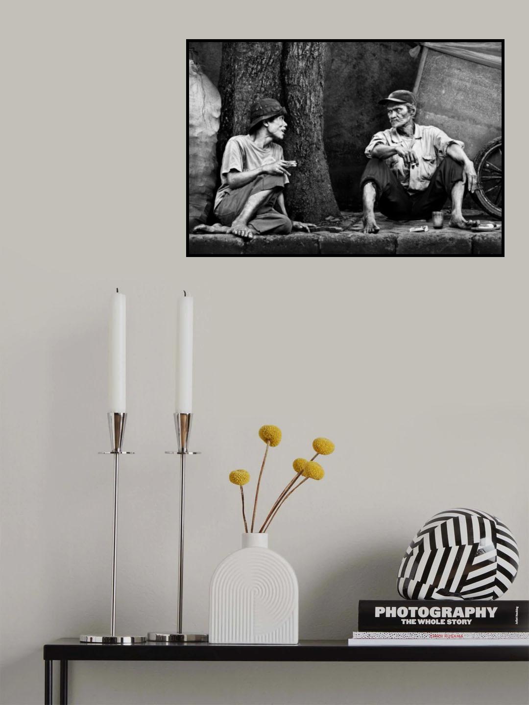 Street Talk Poster och Canvastavla