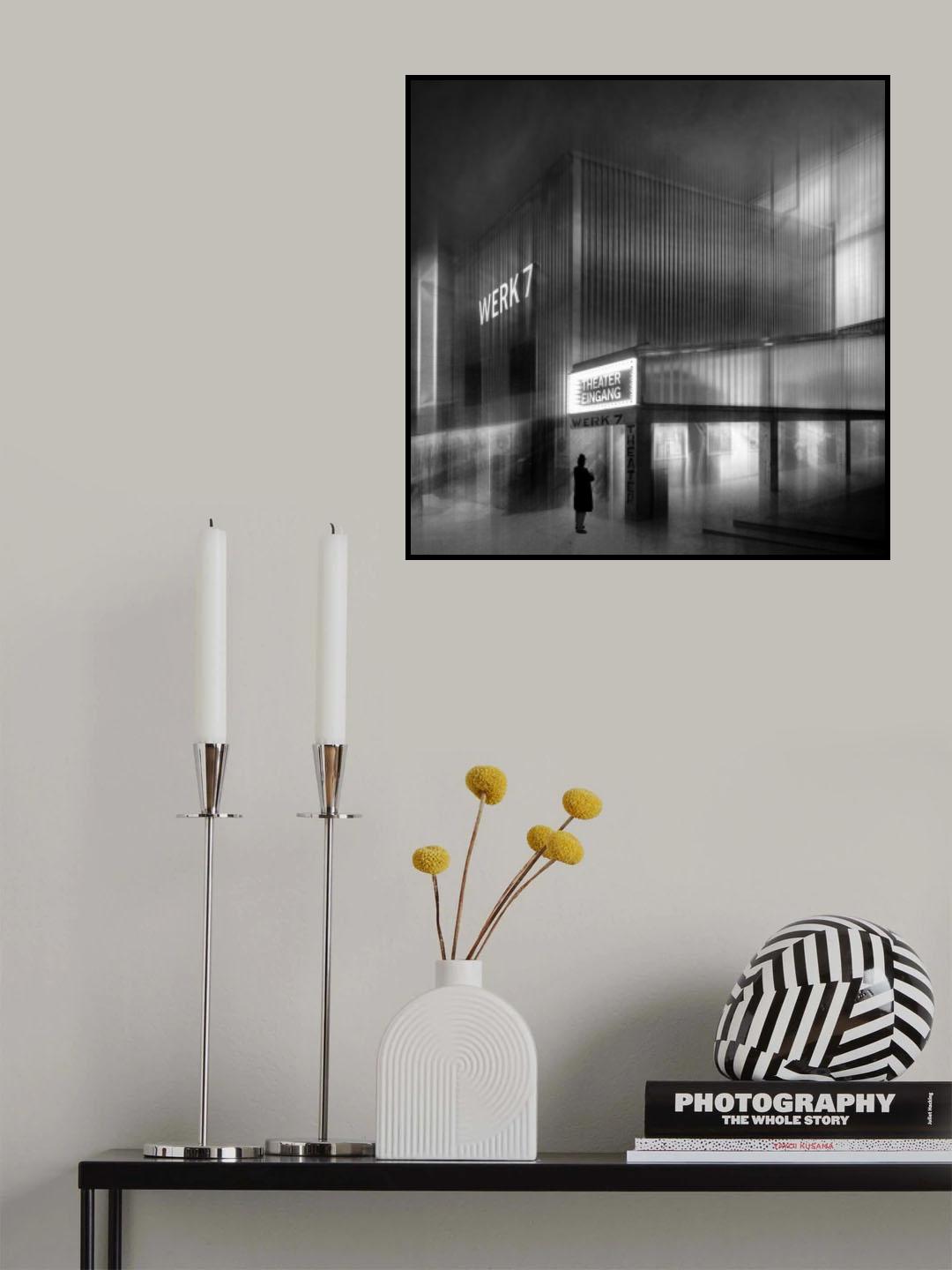 Werk 7 Theater Poster och Canvastavla