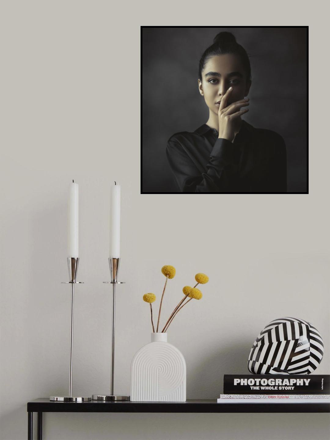 Silent Poster och Canvastavla