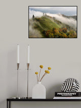 Jamnik in the fog Poster och Canvastavla