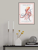 Non Arte Octopus Poster och Canvastavla
