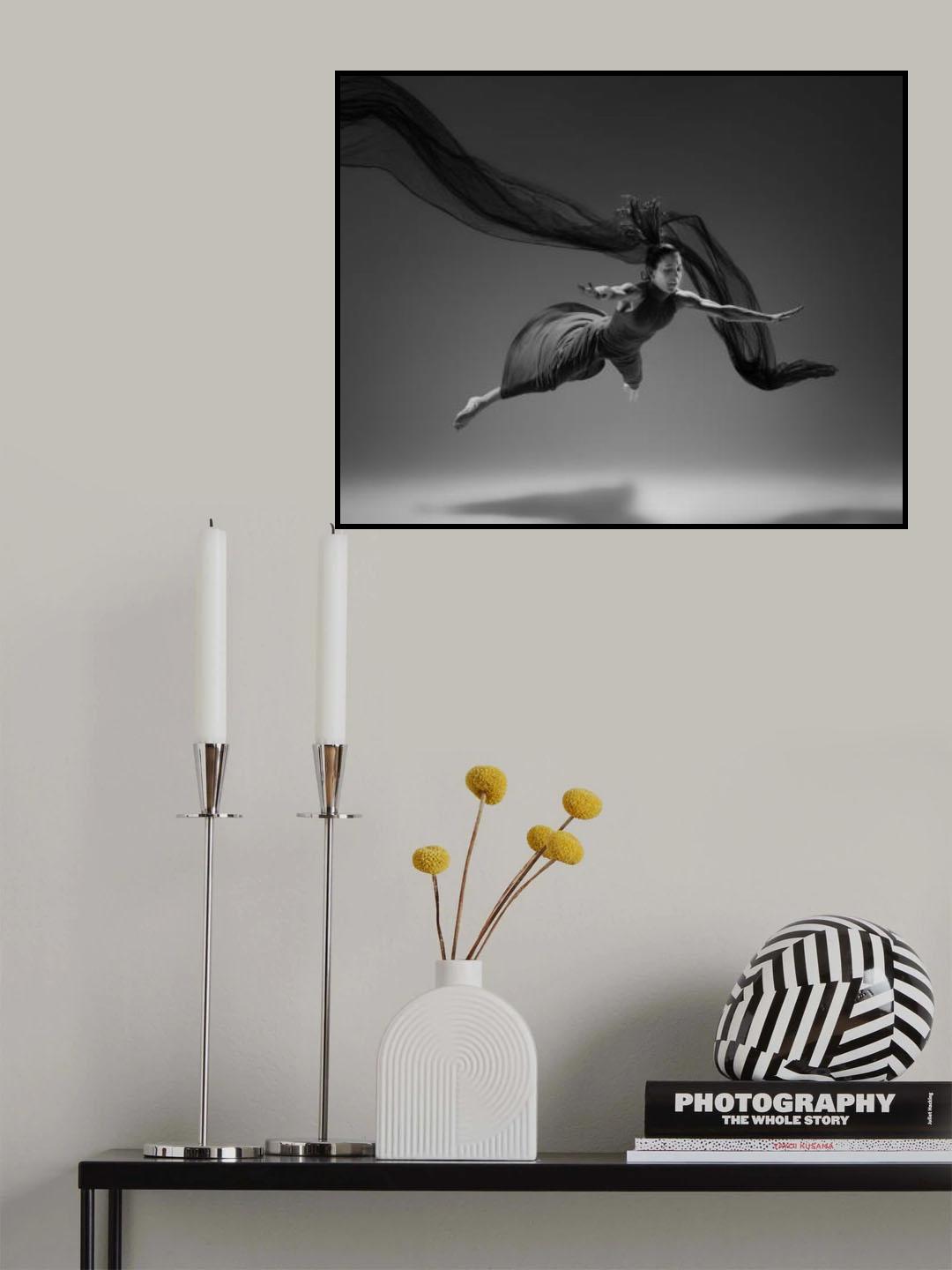 Flying Poster och Canvastavla