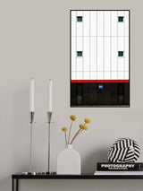 Red Line Poster och Canvastavla