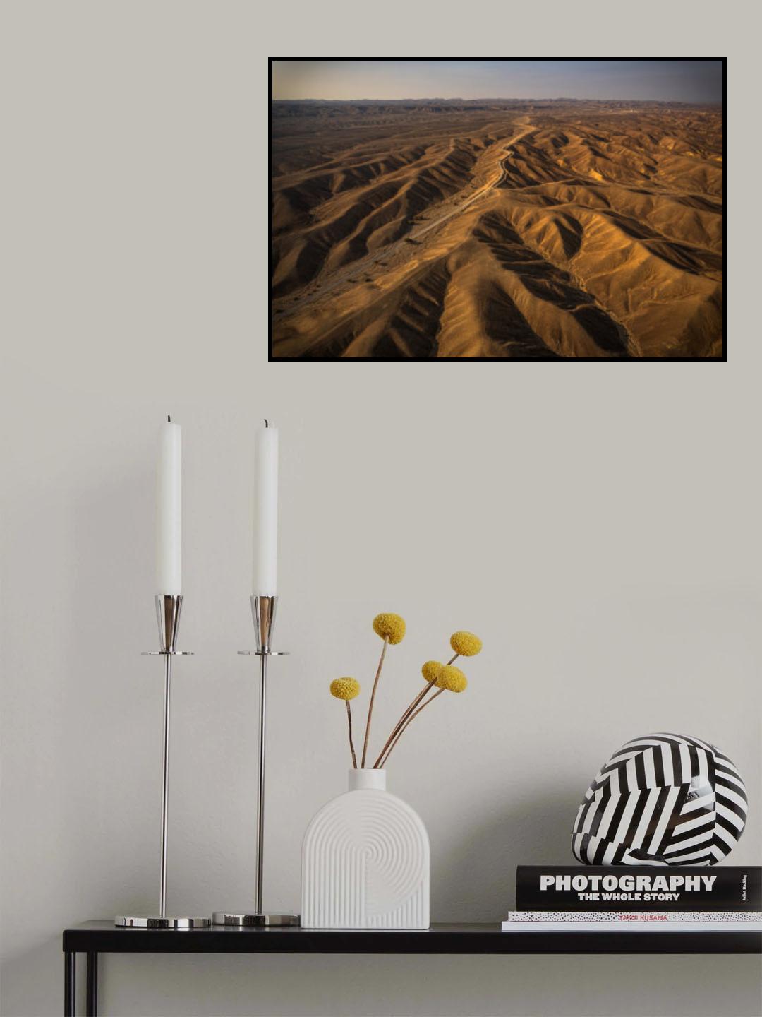 at desert between the mountains Poster och Canvastavla