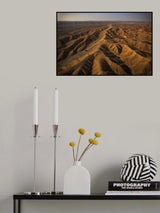 at desert between the mountains Poster och Canvastavla