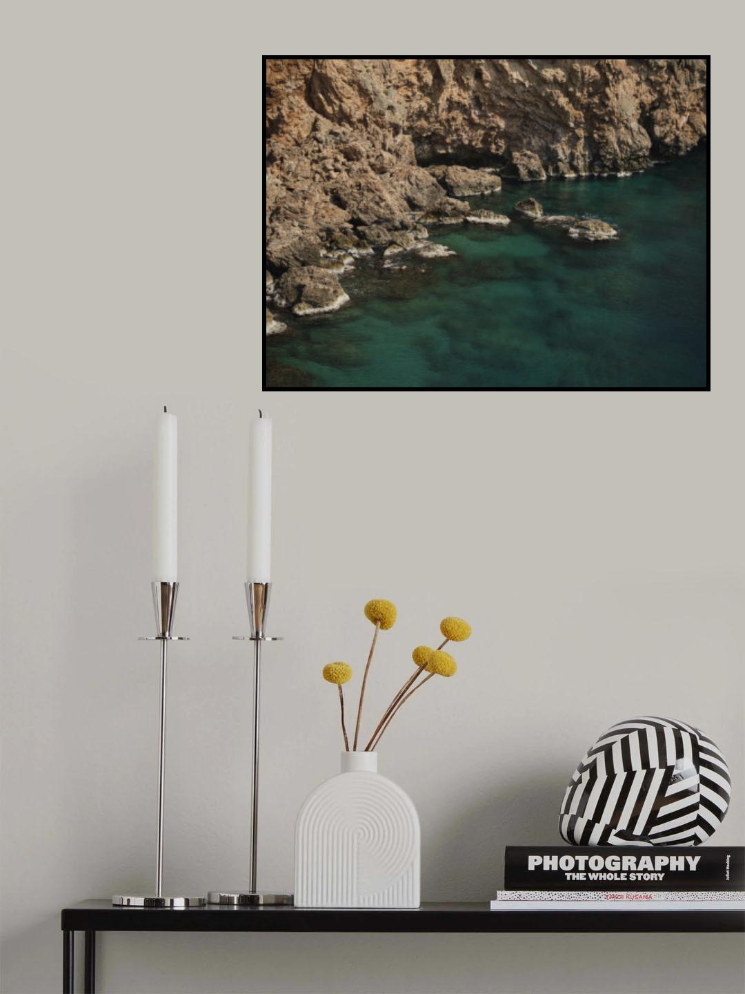 seascape and rocks Poster och Canvastavla