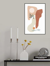 Tropical Villa Color and Shapes 27 Poster och Canvastavla